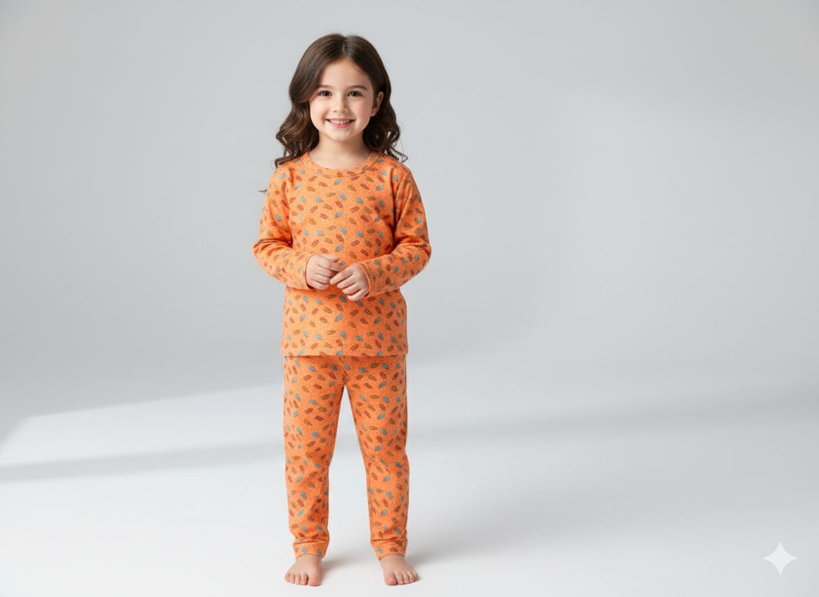 Neyva Official Kids Collection | Girls 2-Piece Suit – Soft Cotton Top & Trouser Set