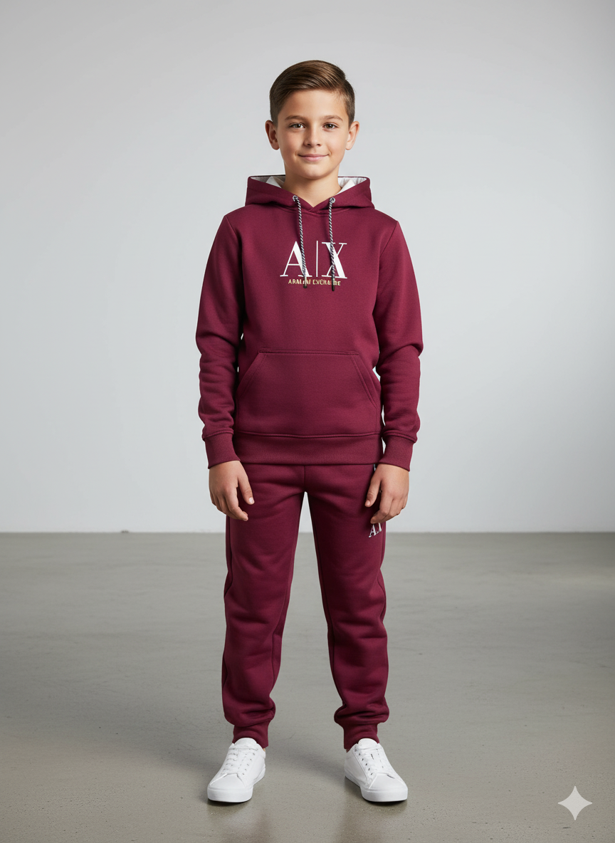 AIX Boys Track Suit | Neyva Official | Premium 2-Piece Casual Sportswear Set