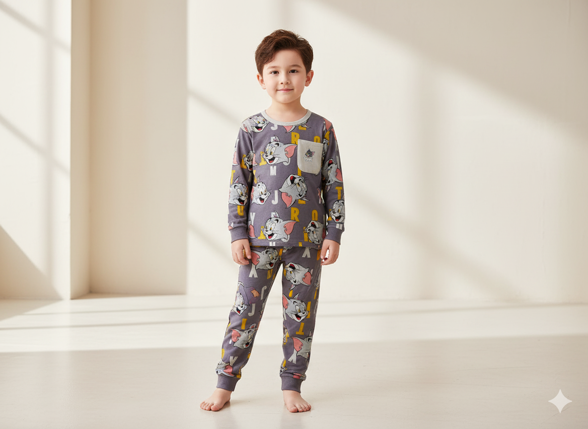 Neyva Official Kids Collection | Boys Stylish 2-Piece Suit – Premium Fabric with Modern Design