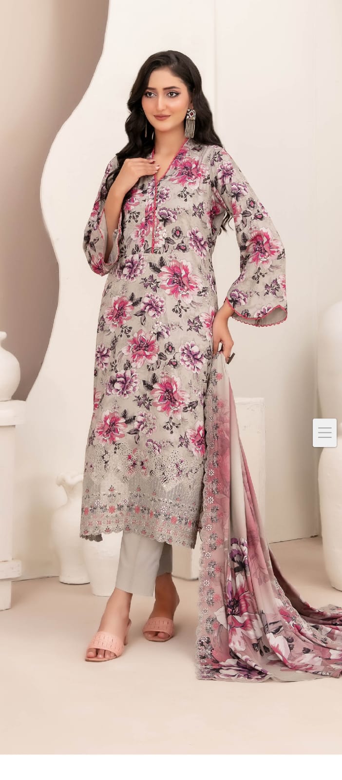 Misbah Volume by Tawakal Fabrics | Neyva Official | Embroidered Staple Digital Print Collection 3 Piece Suit