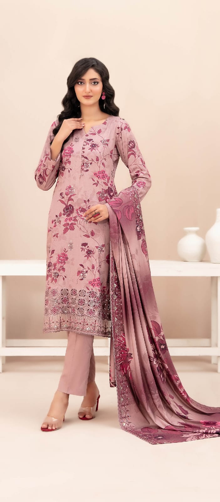 Misbah Volume by Tawakal Fabrics | Neyva Official | Embroidered Staple Digital Print Collection 3 Piece Suit