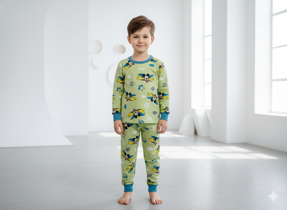 Neyva Official Kids Collection | Boys Stylish 2-Piece Suit – Premium Fabric with Modern Design