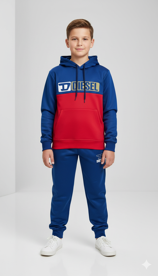 Diesel Boys Track Suit | Neyva Official | Premium 2-Piece Casual Sportswear Set