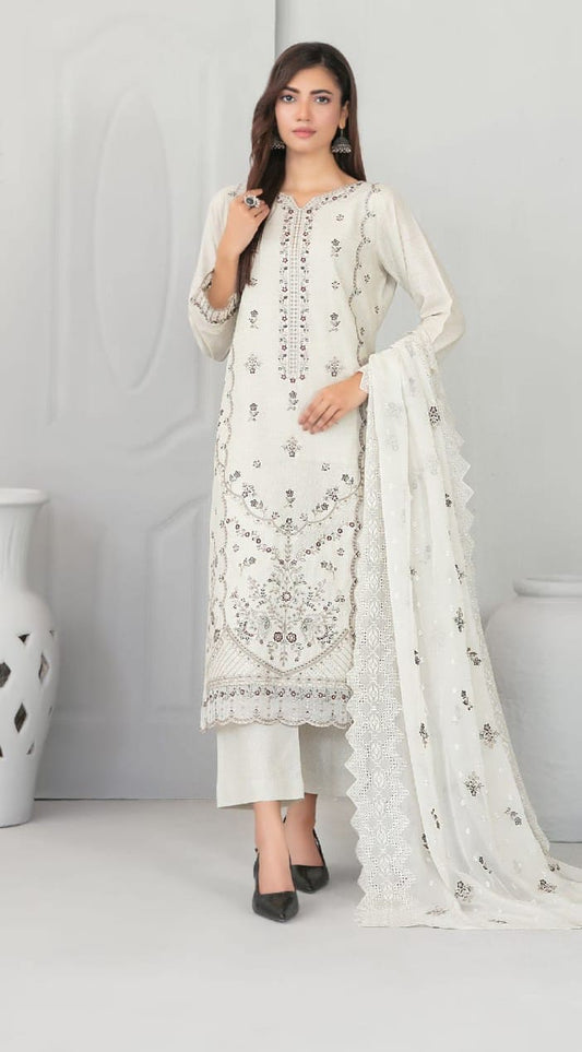 Misbah Volume by Tawakal Fabrics | Neyva Official |   Embroidered Staple Digital Print Collection 3 Piece Suit