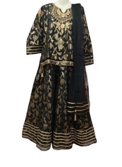 ✨ Organza Brosha Lehanga by Neyva Collection –  Festive Elegance ✨